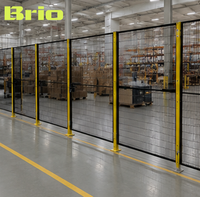 Barrera de Seguridad Extensible Brio de Gran Envergadura para Máquinas, Soporte Extra Largo, para Producción Automatizada en Espacios Amplios