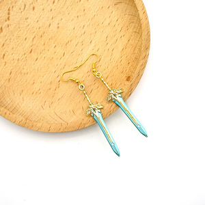 27 Designs <strong>Genshin</strong> <strong>Impact</strong> Anime Fine Jewelry <strong>Earrings</strong> Wolf's Gravestone Weapon Keychain Pendant <strong>Earrings</strong> Bulk for Women - Product Image 5