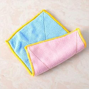 Chiffon de nettoyage en microfibre super doux et absorbant, avec logo personnalisé, pour la vaisselle et le nettoyage général - Product Image 2