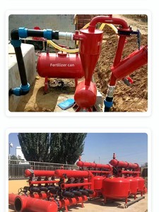 Venta Directa de Fábrica China: Filtros de Arena de Cuarzo de Una o Dos Etapas, de Acero Agrícola, con Retrolavado Manual/Automático, para Goteo - Product Image 5