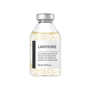 カスタムシルクペプチドインテンシブリフティングアンプル 1000ppm シルクペプチドアンチエイジングファーミングOEM韓国スキンケアセラム - Product Image 1