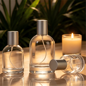 En Stock: Botella <span class=keywords><strong>de</strong></span> Perfume <span class=keywords><strong>de</strong></span> Vidrio Transparente con Atomizador, 30 ml, Tapa a Presión, Botella Recargable para Cosméticos, Gran Venta - Product Image 3