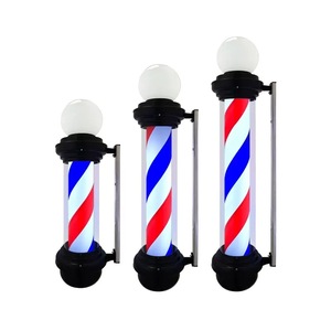 Outdoor waterproof barber shop pole light hair salon shop entrance decorative light hair salon door luminous <b>sign</b> Custom plug - Product Image 5