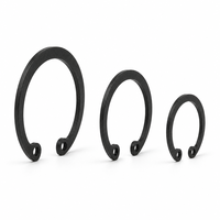 DIN472 Internal Circlips Retaining Rings with Black Finish for Car Body & Machine Applications