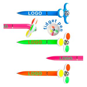 <b>Creative</b> Decompression Rotating Ballpoint Pen Custom Logo for Promotion - Product Image 2