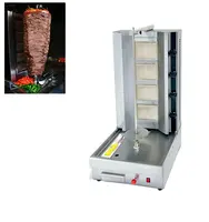 Grill Commercial électrique, en acier inoxydable, appareil de Table pliable pour BBQ et Kebab