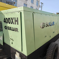 Compresseur d'air mobile à vis diesel Sullair 400XH 400CFM 14bar d'occasion en bon état pour le forage