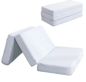 Colchoneta para siesta para niños pequeños, colchón <span class=keywords><strong>Tri</strong></span> plegable con funda lavable, 24 pulgadas x 57 pulgadas x 3 pulgadas - Product Image 1