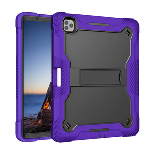 เคสสำหรับ iPad Pro 12.9 นิ้ว รุ่นปี 2020 2021 2022  แบบกันกระแทกอย่างดี ทนทาน พร้อมขาตั้งในตัวและช่องใส่ปากกา - Product Image 1