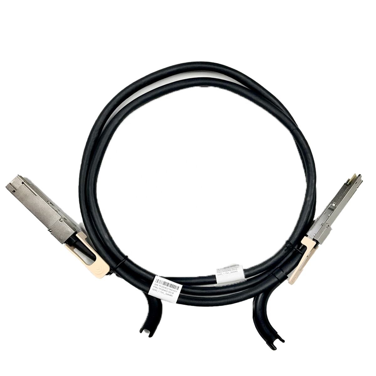 HONPNK QDD 1.75m 30AWG QSFP-DD-to-QSFP-DD Passive Cable Assembly Direct Attach Passive Copper DAC Patch Cord