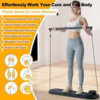 RS 6 en 1 Push up Board Ab Wheel Roller Board Ab Reformer Pilates Machine Pilates Reformers Board