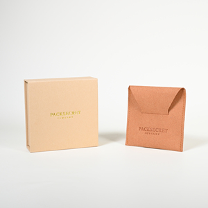 PackSecret Wholesale Custom Logo Valentine's Day New <b>Envelope</b> Jewelry Pouches and Book Christmas Magnetic <b>Gift</b> Paper Box Set - Product Image 2