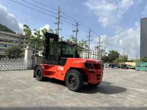 Тяжелый вилочный погрузчик, 16 тонн, дизельный вилочный погрузчик, мега-мощность, двигатель 4 уровня, подъем 7 м, тяжелый промышленный порт - Product Image 6