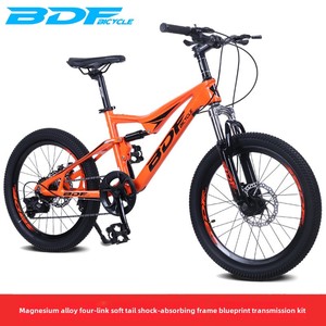 Bicicleta de montaña de aleación de aluminio para <span class=keywords><strong>niños</strong></span> BDF de 20 pulgadas al por mayor con freno de disco de velocidad variable y aleación de magnesio con absorción de impacto - Product Image 4
