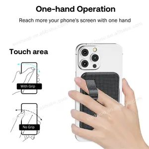 Magnetic Phone Holder Foldable Phone Finger Grip Detachable Magnet Phone Stand Holder For IPhone 12 13 14