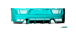 Splitter Posteriore in Fibra di Carbonio di Alta Qualità per <span class=keywords><strong>Audi</strong></span> R8 V10 Base <span class=keywords><strong>Coupé</strong></span> 2 Porte 2016-2018 - Product Image 3