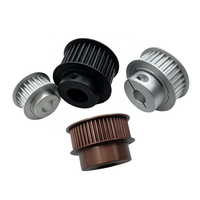 Poulie de distribution en aluminium certifiée CE S3M T2.5 T5 T10 avec matériau en acier, personnalisable OEM