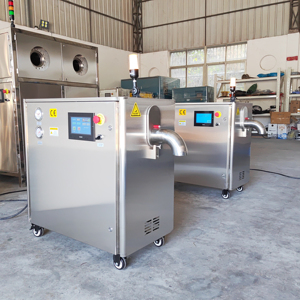 Máquina Profesional para Hacer Hielo Seco al por Mayor de Fábrica, Partículas de Hielo Seco de 3mm y 16mm, 40kg-50kg por Hora, Máquina de Hielo Seco en Cubos XH-KL-50 - Product Image 1
