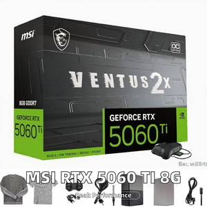 การ์ดจอใหม่สำหรับเล่นเกม RTX 5060 Ti 8GB Ventus 2X OC Plus (PCI Express 2602MHz DisplayPort 2.1a) - Product Image 2
