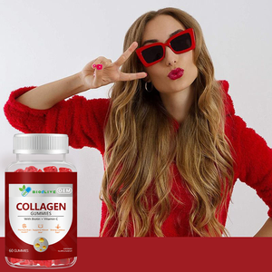 Çin Fabrikası Vegan Hidrolize Kolajen Jelibonları 1000mg Özel Formül Cilt Beyazlatma İçin Biotin ve C Vitamini - Product Image 6