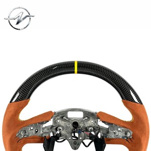 <span class=keywords><strong>Venta</strong></span> Directa de Fábrica, Volante Deportivo de 3 Radios y 40 mm de Fibra de Carbono y Cuero para <span class=keywords><strong>Cadillac</strong></span> <span class=keywords><strong>CTS</strong></span> CT4 CT5 ATS ATSV 2019-2022 - Product Image 4