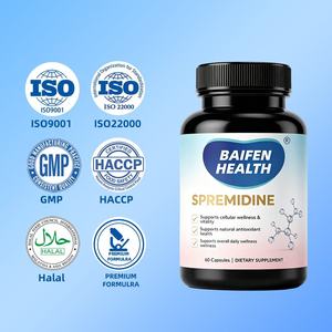 Cápsulas de Espermidina de Marca Privada OEM/ODM, Vitalidad Celular, Antioxidante Natural, Bienestar Diario del Cuerpo - Product Image 3
