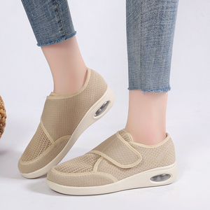 <span class=keywords><strong>Scarpe</strong></span> da Passeggio da <span class=keywords><strong>Donna</strong></span> Leggere Traspiranti Comode Durevoli Taglia Grande Tomaia in Rete Suola <span class=keywords><strong>con</strong></span> Cuscinetto d'Aria <span class=keywords><strong>con</strong></span> Cinturino in <span class=keywords><strong>Velcro</strong></span> - Product Image 3