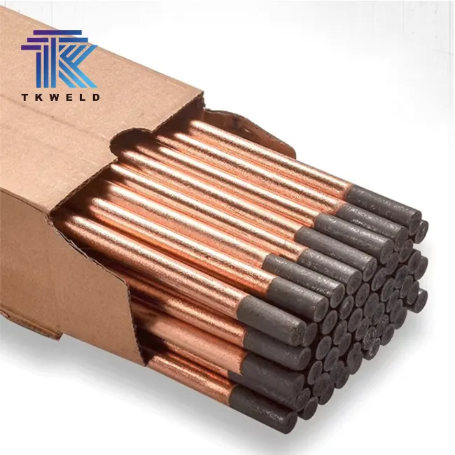 TKweld Marque DC Cuivre Enduit Arc Air Électrode Gouding Rod Gouging Carbone Électrode Tiges