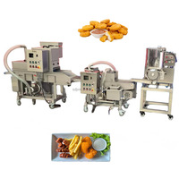 Machine à fabriquer des nuggets de poulet commerciaux à haute efficacité