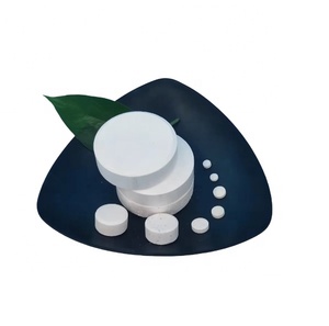 Nhà Máy Giá Chất lượng cao <span class=keywords><strong>3</strong></span> inch 200 gam Clo máy tính bảng hồ bơi hóa chất tcca 90% trichloroisocyanuric axit - Product Image 6