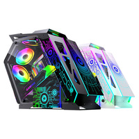 PC para Juegos Reacondicionado R5 3600 con Tarjeta Gráfica Rx 5700xt, RAM de 16 GB, SSD de 256 GB, PC de Escritorio para Oficina y Juegos