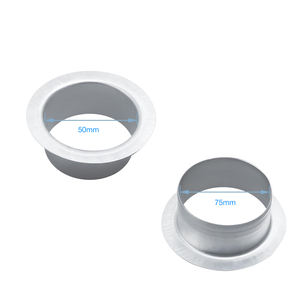 Fabrication d'accessoires de gouttières, services professionnels de fabrication sur mesure de sorties de descente d'eau en aluminium rond, services de transformation des métaux - Product Image 4