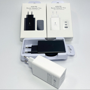 65W PD Fast Charger 3-Port <b>USB</b>-C <b>USB</b>-A EU UK US <b>Plug</b> for Samsung Charger Cable for Samsung S21 S22 S23 S24 S25 S26 Ultra - Product Image 6