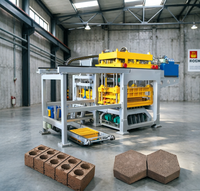 Machine à fabriquer des briques intégrée 35s avec système de mélange complet pour une solution de fabrication de blocs sur site