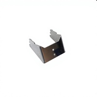 Support de fixation en acier inoxydable sur mesure en forme de U avec finition polie miroir