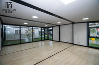Maison Préfabriquée Conteneur de Luxe Amovible Pliable 40 pieds, Maison Portable Modulable