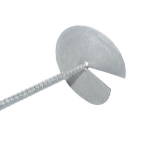 Ancoraggio a <span class=keywords><strong>vite</strong></span> elicoidale zincato da 120 cm di altezza - Product Image 2