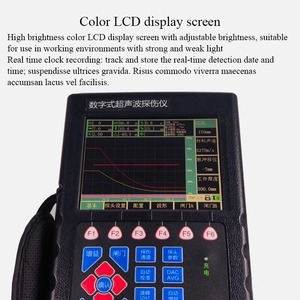 JTA-910 SHI INSTRUMENT เครื่องตรวจจับข้อบกพร่องด้วยคลื่นอัลตราโซนิกแบบดิจิตอลแบบพกพา จอแสดงผล LCD ขนาด 7.4 นิ้ว ช่วงการวัด 0~10000 มม. ความถี่ 0.42MHz 26dB สำหรับงานเชื่อมโลหะ JT - Product Image 2