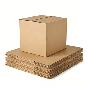 Scatola di Cartone Ondulato Ecologica di Grandi Dimensioni, Riciclabile, Marrone, per Traslochi e Spedizioni - Product Image 4