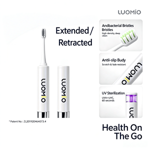 Estuche de Viaje Esterilizador de Cepillos de Dientes Retráctil LUOMIO, Portátil con Luz UV, para Cuidado Bucal e Higiene Dental, Plegable, para el Hogar y Viajes - Product Image 2