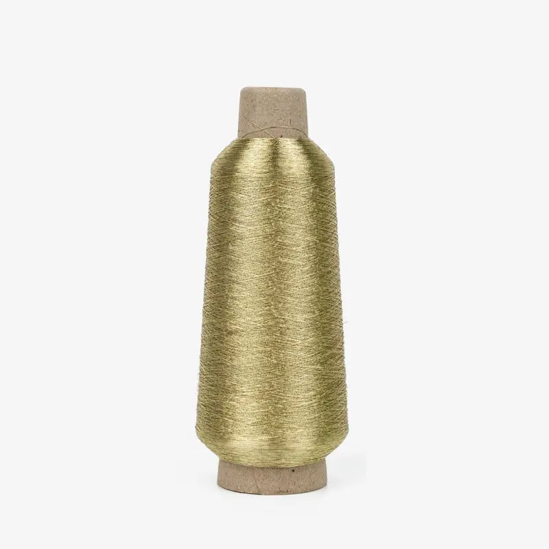 High Tenacity Any Type Pure Gold Pure Silver Lurex Fabric Metallic Yarn