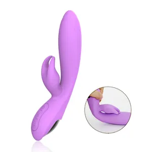 Amor directo de fábrica clítoris conejo vibrador masturbación femenina vibrador clítoris orgasmo AV juguetes sexuales para adultos, amor productos