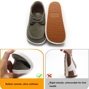 Нескользящая обувь унисекс из натуральной кожи - Product Image 5