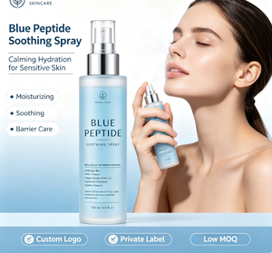 Spray Apaisant aux Peptides Bleus 120ml Brume Hydratante Visage pour Tous Types de Peau Réparation Nocturne Marque Privée Acceptée - Product Image 2