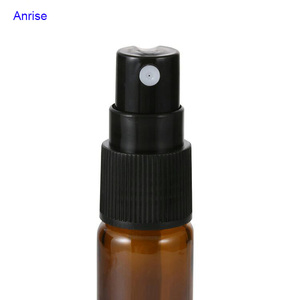 Botella vacía de vidrio marrón para Perfume, atomizador de Aroma, aceite esencial cosmético, de vidrio ámbar espray, 10ml - Product Image 5