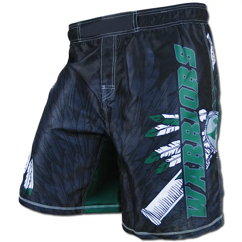 Commercio all'ingrosso personalizzato per uomo con spacchi stampati a sublimazione No Gi Bjj Fight MMA Grappling Shorts