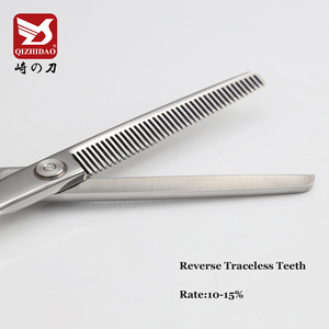 5.5Inch Ngược Răng Tóc Mỏng Kéo Cắt Tóc Kéo 440C Thợ Làm Tóc Chuyên Nghiệp Kết Cấu Kéo Kéo Tóc Kéo - Product Image 4