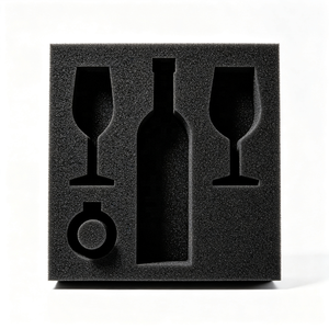 Boîtes en papier personnalisées avec inserts en mousse EVA, gravure laser CNC, pour vin, acoustiques, thermiques, légères - Product Image 1