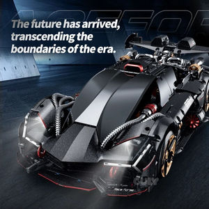 Nouveau 10646 Lambo Three <span class=keywords><strong>Thousand</strong></span> Years Voiture de course télécommandée à drift, blocs de construction en plastique ABS, modèle réduit à l'échelle 1:10 - Product Image 2