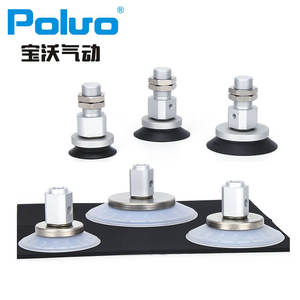 Ventouse latérale ZP3E YM pour aspiration d'air, type BM/UM, à simple couche, robuste, avec buse rainurée, pour bras robotisé et levage par aspiration - Product Image 1